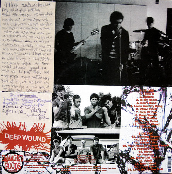 DEEP WOUND (ディープ・ウーンド) - Deep Wound (UK 限定プレス再発 LP / New)