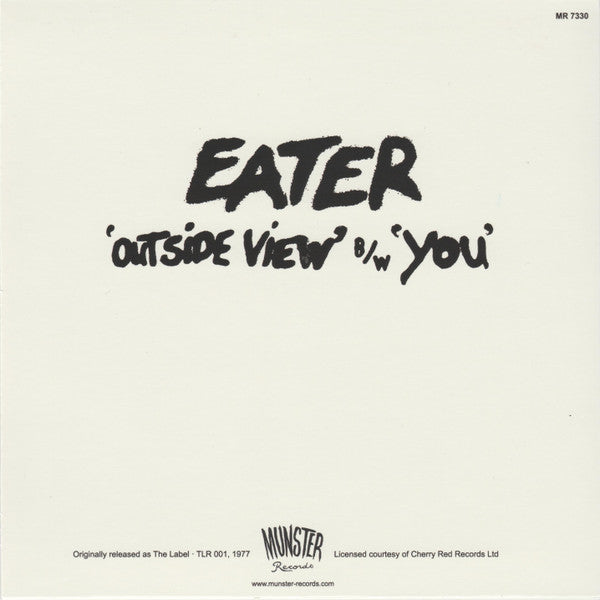 EATER (イーター) - Outside View / You (Spain 限定再発 7"/New)