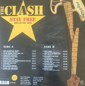 CLASH, THE (ザ・クラッシュ) - Stay Free - Live In NYC 1979 (Dutch 限定再発 180g LP/ New)