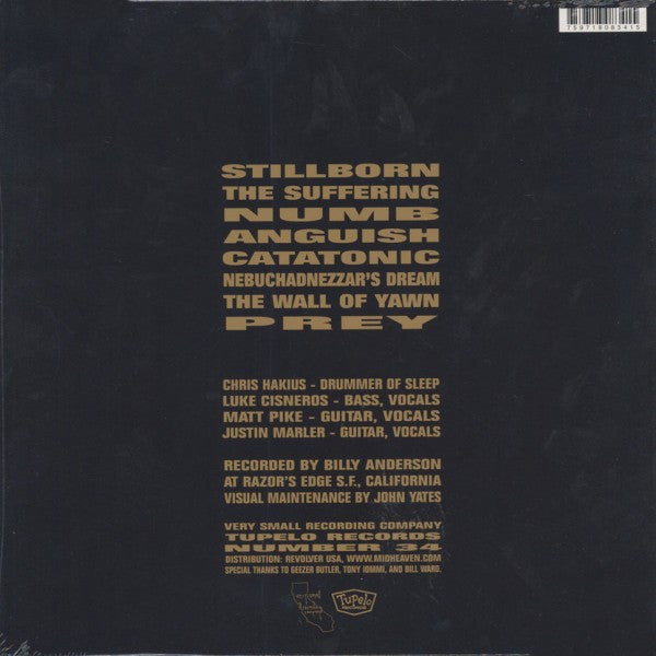 Sleep Volume One SLEEP (スリープ) - Volume One (US 正規限定再発 LP/NEW) '91年1stアルバム