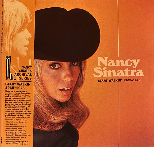 NANCY SINATRA (ナンシー・シナトラ)  - Start Walkin' 1965-1976 (US Limited 2xLP+Booklet, Obi/New)