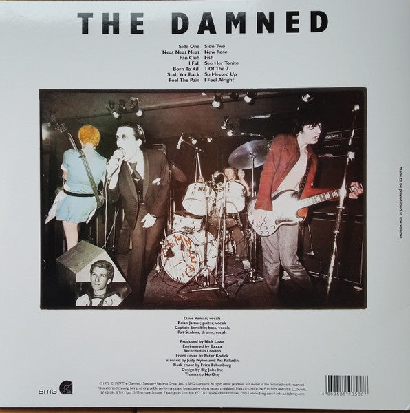 DAMNED, THE (ザ・ダムド) - Damned Damned Damned (EU Ltd.Reissue 180g LP/ New)