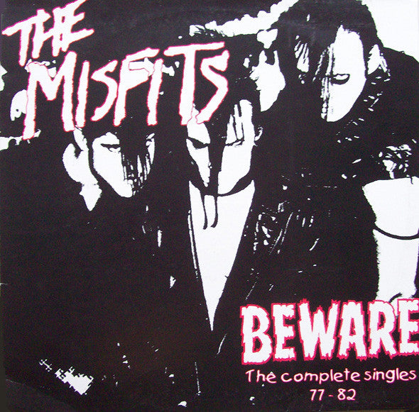 MISFITS (ミスフィッツ) - Beware The Complete Singles 77 - 82 (Italy Ltd.Reissue Red Vinyl LP/ New)