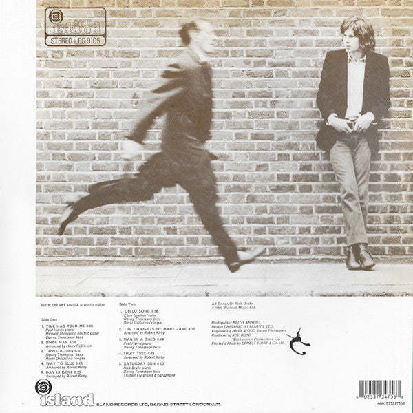 NICK DRAKE (ニック・ドレイク)  - Five Leaves Left (UK 限定再発 180g LP-見開きジャケ/New）