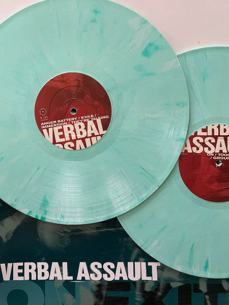 VERBAL ASSAULT (ヴァーバル・アサルト) - On / Exit  (US 400 Ltd.Reissue Mint Green Vinyl LP/New)