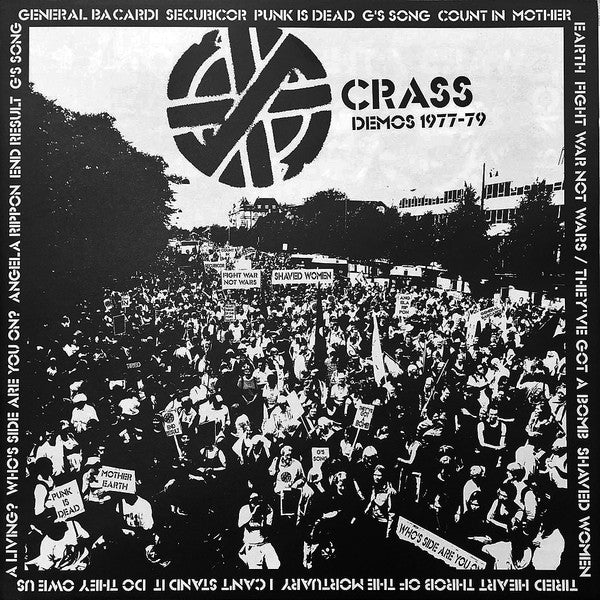 CRASS (クラス) - Demos 1977-79 (EU 限定プレス再発 LP/New)