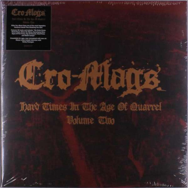 CRO-MAGS (クロ・マグス) - Hard Times In The Age Of Quarrel Vol. 2(UK Ltd.Reissue 2xBlack Vinyl LP/New)
