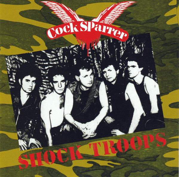 COCK SPARRER (コック・スパラー) - Shock Troops (UK 限定再発 CD/ New)