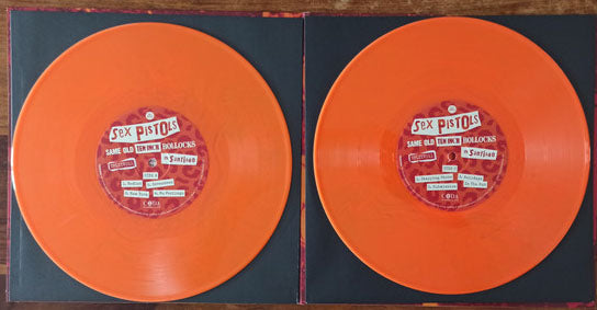 SEX PISTOLS (セックス・ピストルズ) - Same Old Ten Inch Bollocks In Santiago (UK 2,000 Ltd.2xOrange Vinyl 10"/New)