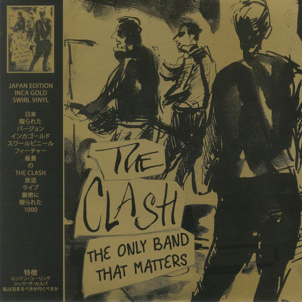CLASH, THE (ザ・クラッシュ) - The Only Band That Matters (EU 1,000 Ltd.Gold Vinyl LP/ New)