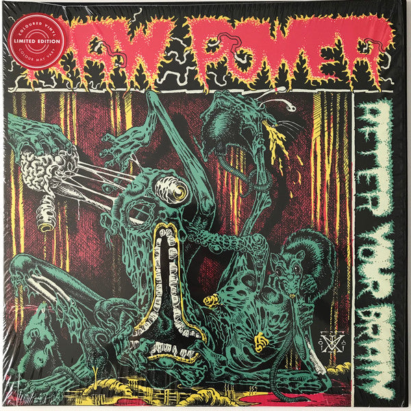 RAW POWER (ロウ・パワー) - After Your Brain (UK Ltd.Reissue White & Red Splatter Vinyl LP / New)