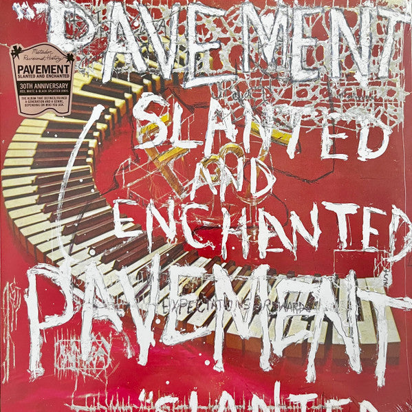 PAVEMENT (ペイヴメント)  - Slanted And Enchanted (US/EU Limited Reissue Red & White & Black Splatter Vinyl LP/NEW)