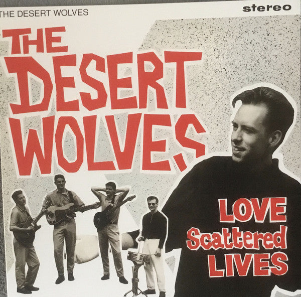 DESERT WOLVES, THE (デザート・ウルヴス)  - Love Scattered Lives (UK Ltd.Reissue White Black & Red Splatter Vinyl 7"/NEW))