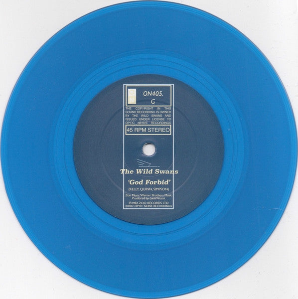 WILD SWANS, THE (ザ・ワイルド・スワンズ)  - Revolutionary Spirit (UK 1,000 Ltd.Reissue Blue Vinyl 7"+Poster/NEW)
