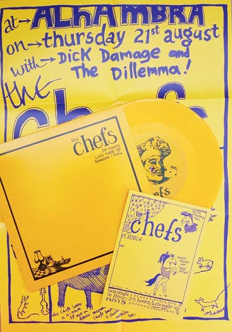 CHEFS, THE (ザ・シェフス)  - 24 Hours (UK 750 Limited Reissue Yellow Vinyl 7"/NEW)