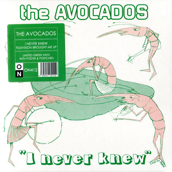 AVOCADOS, THE (ジ・アヴォカドス)  - I Never Knew (UK 750 Limited Reissue Green Vinyl 7"/NEW)