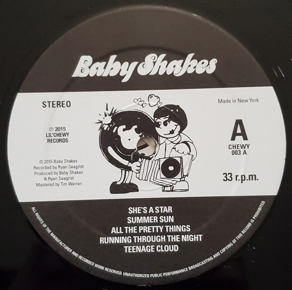 BABY SHAKES (ベイビー・シェイクス) - Starry Eyes (US Limited LP / New)