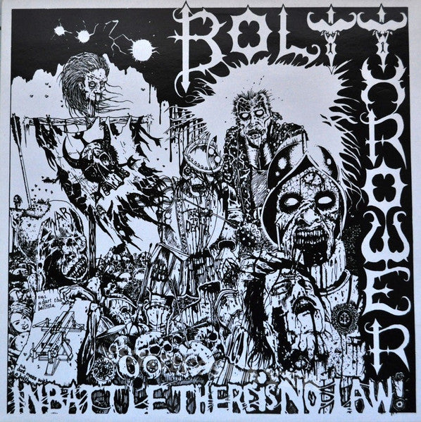 BOLT THROWER (ボルト・スロワー) - In Battle There Is No Law! (UK Ltd.Reissue Black Vinyl 180g LP/ New)