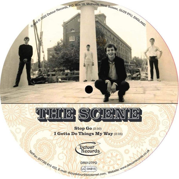 SCENE, THE (ザ・シーン) - Stop Go (UK 300 Ltd.Picture 7"/ New)