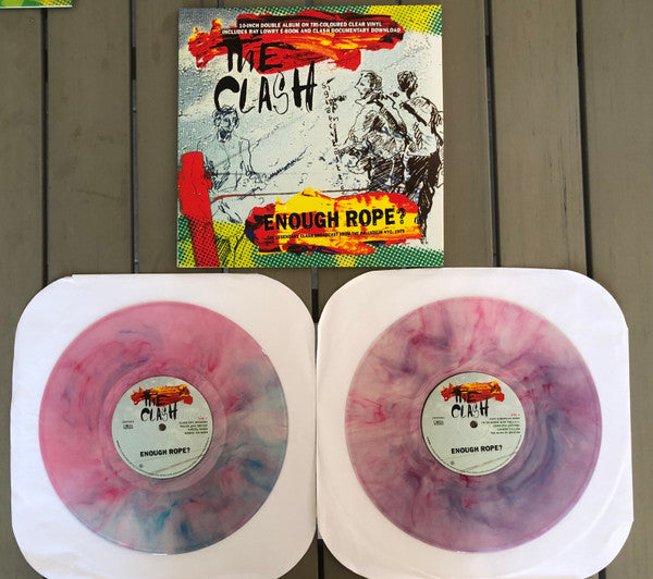 CLASH, THE (ザ・クラッシュ) - Enough Rope? - The Legendary Clash Broadcast From The Palladium NYC 1979 (UK 2,000 Ltd.2xMarble Pink Vinyl 10"/New)