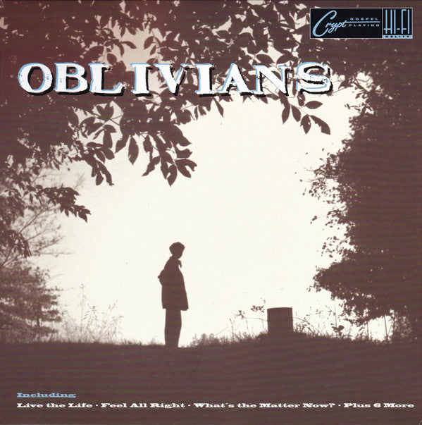 OBLIVIANS (オブリビアンズ)  - Play 9 Songs With Mr. Quintron (German 限定再発 LP/New)