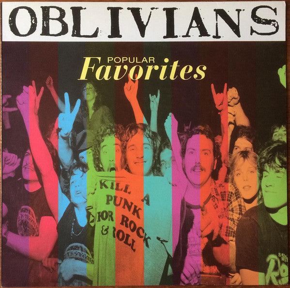 OBLIVIANS (オブリビアンズ) - Popular Favorites (German Ltd.Reissue LP/New)