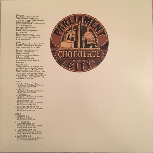 PARLIAMENT (パーラメント)  - Chocolate CIty (US Ltd.Reissue LP/New)