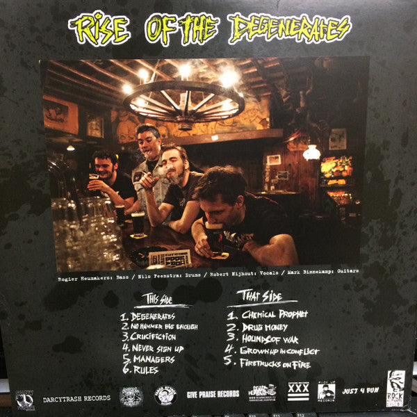 SHINING, THE (ザ・シャイニング)  - Rise Of The Degenerates (Dutch Limited LP「廃盤 New」 )