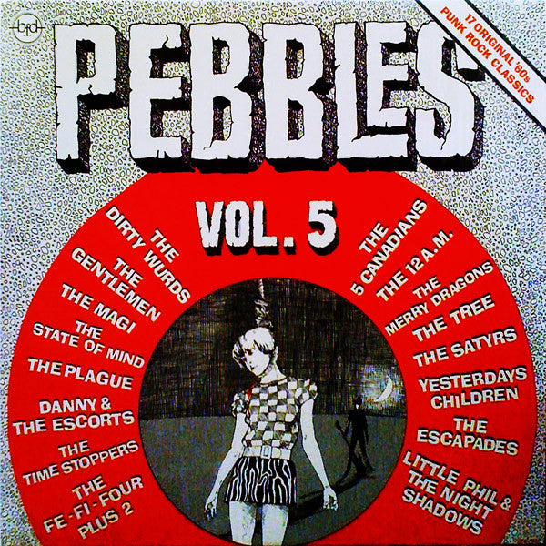 V.A.  (60's ガレージパンク名作シリーズコンピ ) - Pebbles Vol.5 (US 限定復刻再発「ブラックVINYL 」 LP/New)