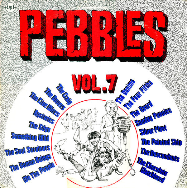 V.A. (60's ガレージパンク名作シリーズコンピ) - Pebbles Vol.7 (US 限定復刻「ブラックVINYL 」 LP/New)