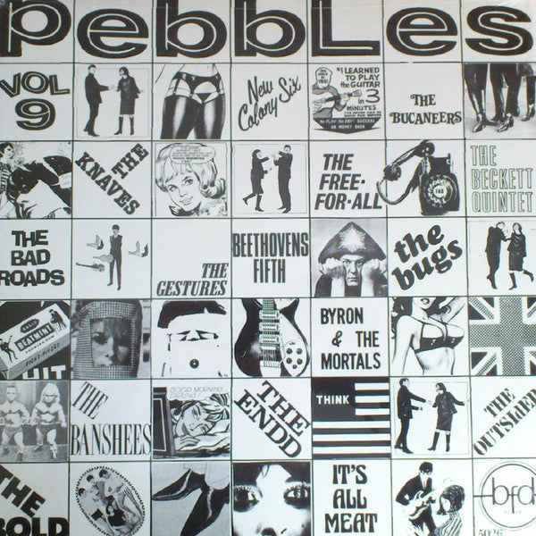 V.A.  (60's ガレージパンク名作シリーズコンピ) - Pebbles Vol.9 (US Ltd.Reissue LP/New)