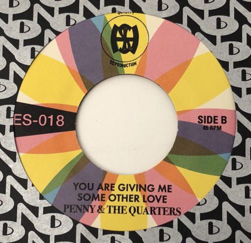 PENNY & THE QUARTERS (ペニー＆ザ・クォーターズ)  - You And Me (US Ltd.Black Vinyl 7"+CS/New)