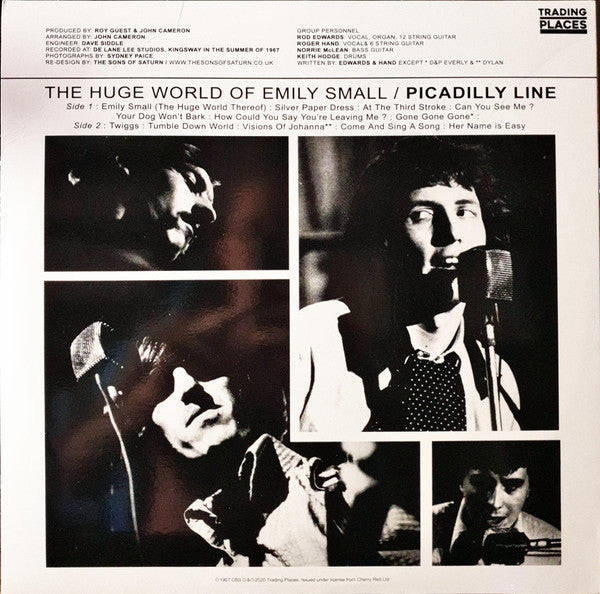PICADILLY LINE (ピカデリー・ライン)  - The Huge World Of Emily Small (EU Ltd. 180g HQ Vinyl LP/New)