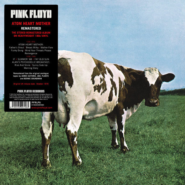 PINK FLOYD (ピンク・フロイド)  - Atom Heart Mother (EU 限定復刻リマスター再発180g LP+GS/New)