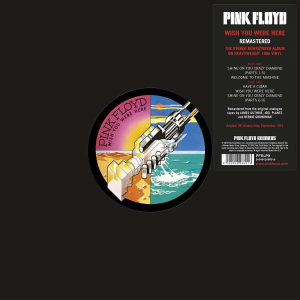 PINK FLOYD (ピンク・フロイド)  - Wish You Were Here (EU 限定復刻再発リマスター180g LP/New)