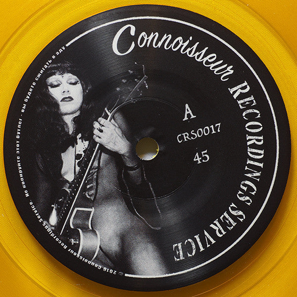 POISON IVY (THE CRAMPS) (ポイズン・アイヴィ [ザ・クランプス])  - Peter Gunn Twist +2  (US 限定「クリアイエローVINYL」3曲入り 7” EP/New)