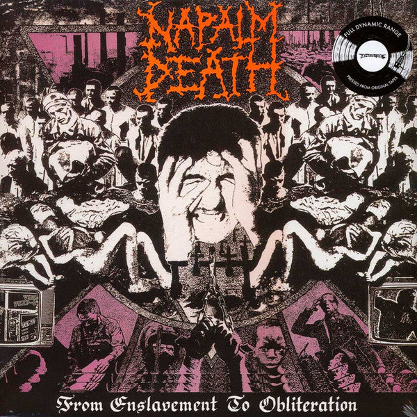 NAPALM DEATH (ナパーム・デス) - From Enslavement To Obliteration (UK 限定再発 LP/ New)