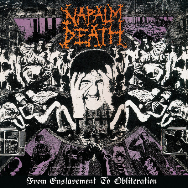 NAPALM DEATH (ナパーム・デス) - From Enslavement To Obliteration (UK 限定再発 LP/ New)