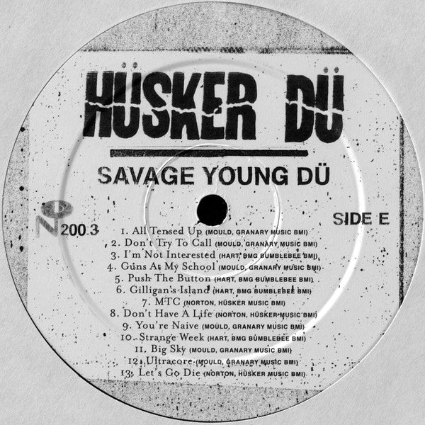 HUSKER DU (ハスカー・ドゥ) - Savage Young Du (US Ltd.LP / New)