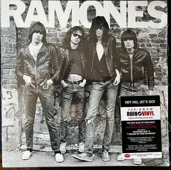 RAMONES (ラモーンズ) - S.T. [1st] (US 限定再発  180g LP / New)