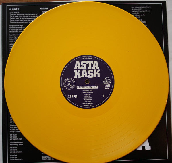 ASTA KASK (アスタ・カスク) - Aldrig En LP (Sweden 限定再発イエローヴァイナル LP / New)