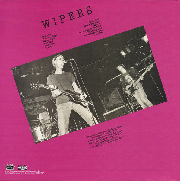 WIPERS (ワイパーズ) - Over The Edge (US 限定再発 LP / New)
