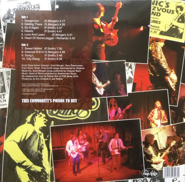 SONIC'S RENDEZVOUS BAND (ソニックス・ランデブーズ・バンド) - April 4th 1978 (UK Ltd.RSD 2018 Blue Vinyl LP/ New)