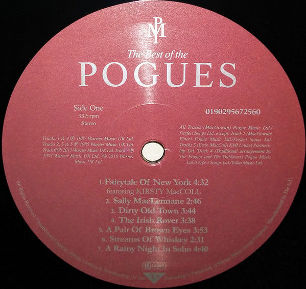 POGUES, THE (ザ・ポーグス) - The Best Of The Pogues (EU Ltd.Reissue LP/ New)
