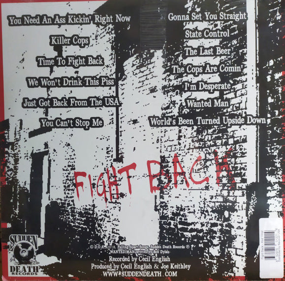 D.O.A. - Fight Back (Canada 250枚限定レッドヴァイナル LP / New)