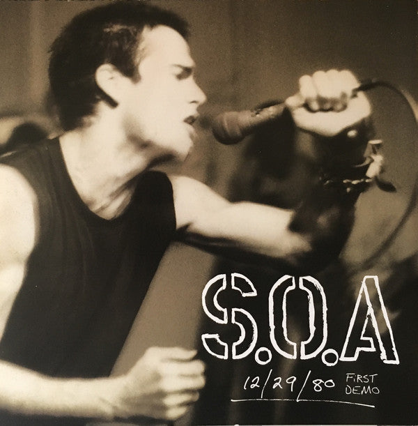 S.O.A - First Demo 12／29／80 (US Ltd.Reissue 7"/New)