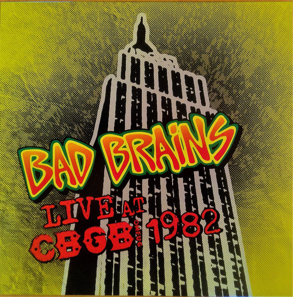 BAD BRAINS (バッド・ブレインズ) - Live At CBGB 1982 (US 限定プレス再発 LP / New)