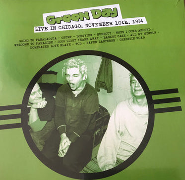 GREEN DAY (グリーン・デイ) - Live in Chicago, November 10th, 1994 (UK 限定プレス再発 LP / New)