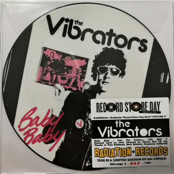 VIBRATORS, THE (ジ・ヴァイブレーターズ) - Baby Baby (Italy '19 RSD 500Ltd.Numbered Picture 7" / New)