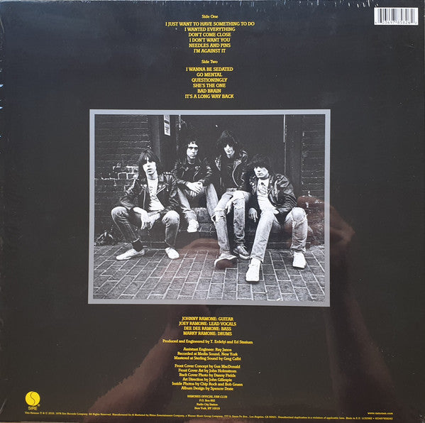 RAMONES (ラモーンズ) - Road To Ruin (EU 限定再発 180g LP / New)